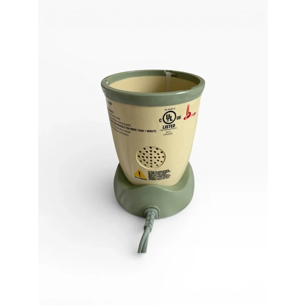 Magic Bullet Baby Bullet Blender Motor Base‎ Green Cream BB-WL029-02 Replacement